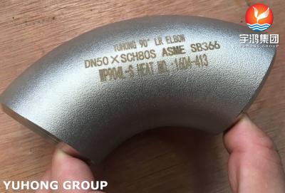 China ASME SB366 WP904L Hastelloy Elbow Manufactured In Accordance Long Radius for sale