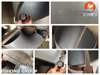 China ASME B16.9 ASTM A234 WPB Carbon Steel Pipe Fittings Black Coated Fittings for sale