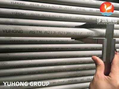China ASME SA213 TP316L Seamless Stainless Steel Tube BWG 20 0.89mm For Drycooler for sale
