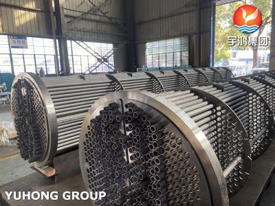 China Heat Exchanger Tube Bundle, Stainless Steel Seamless Tube  ASME SA213 TP316L , Tubesheet  SA350 LF2 CL1N for sale