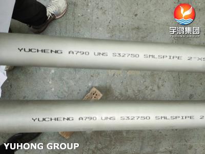 China A790 S32750 Super Duplex Stainless Steel Pipe for Desalination plants for sale