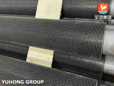 China Serrated Finned Tube HFW Helical Spiral Serrated Fin Tube for Heat Exchangers for sale