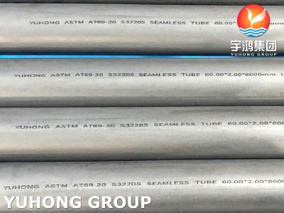 China ASTM A789 UNS S32205 Duplex Steel Seamless Pipe For Piping Systems for Chemicals for sale