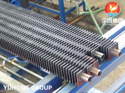 China Rectangular Finned Tube Efficient Heat Transfer For Industrial Waste Heat Recovery for sale