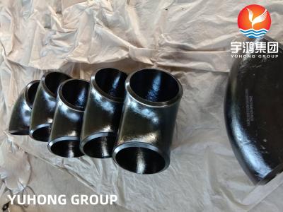 China ASTM A234 WPB-S 45 / 90 DEGREE CARBON STEEL PIPE FITTING ELBOW B16.9 BLACK PAINTING for sale