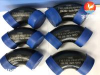 Cina SUPERFICIE DEL NERO DEL T 2 SCH80 BW ASME B16.9 DI ASTM A860 WPHY60 WPHY42 WPHY52 WPHY65 WPHY70 WPHY80 O RIVESTIMENTO UGUALE DI COLORE in vendita