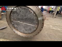 U Bend Tube Bundle , Stainless Steel U Tube Type Fuel Oil Heater
