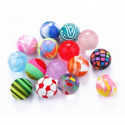 China Sports toys 45mm cartoon elastic ball / elastic pirates ball / elastic soccer ball for sale