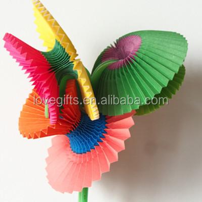 China China Toy Christmas Holiday Handmade Paper Origami Flowers Classic Toys For Children for sale