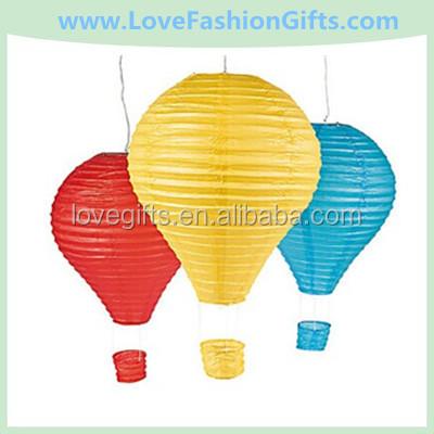 China Hot set of antique imitation air balloon lantern for sale