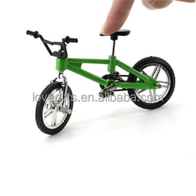 China Alloy and Plastic Mini Sport Toys Alloy Finger Mountain Bike Boy Toy Game for sale