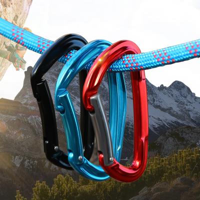 China JRSGS Lightweight Hot Sale 23KN Safety Snap Hook 7075 Aluminum Carabiner Climbing Hook For Fall Protection S7101A for sale