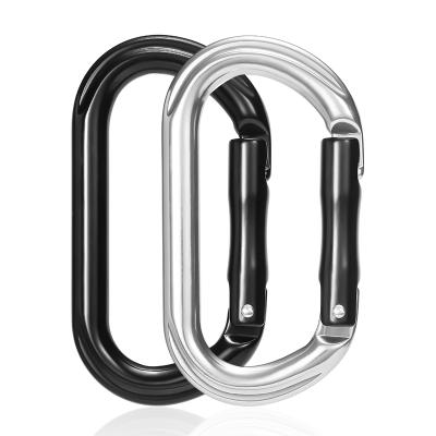 China JRSGS CE Certification 25kn Safety Snap Hook 7075 Carabiner Lightweight Climbing Snap Hook 7075 Aluminum Clip S7108 for sale