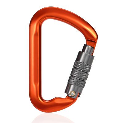 China JRSGS 30 KN Carabiner Lightweight Customized Wholesale Hook 7075 Carabiner Safety Snap S7112 Aluminum Climbing Hook for sale