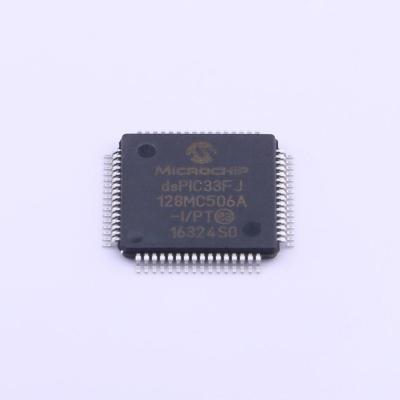 China New BOM integrated circuit IC chip standard original IC FLASH TQFP64 DSPIC33FJ128MC506A DSPIC33FJ128MC506A-I/PT for sale