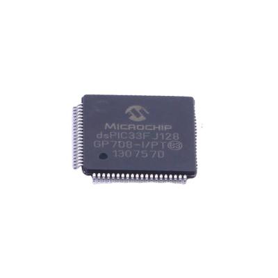 China New BOM integrated circuit IC chip standard original IC FLASH TQFP80 DSPIC33FJ128GP708 DSPIC33FJ128GP708-I/PT for sale