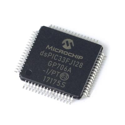 China New BOM integrated circuit IC chip standard original IC FLASH TQFP64 DSPIC33FJ128GP706 DSPIC33FJ128GP706-I/PT for sale