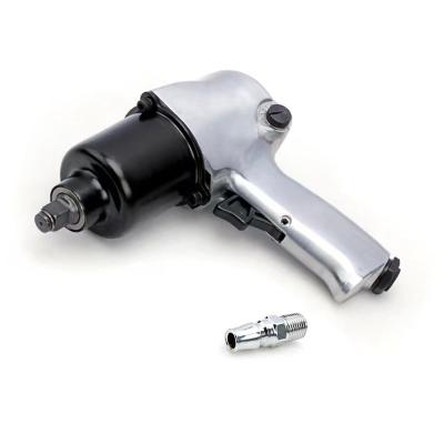 China 1/2 Inch Twin Hammer Wrench Air Impact Wrench Heavy Duty Pneumatic Repair Tool for sale