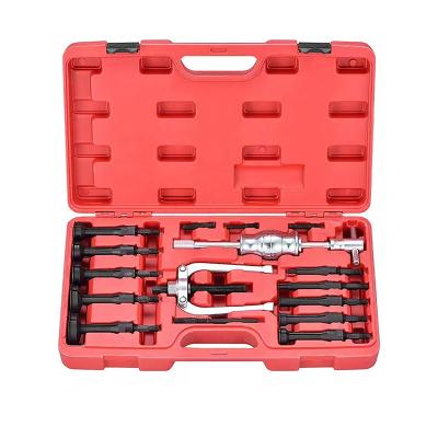 China Auto Repair Tools 16PCS Bearing Internal Puller Blind Hole Driver Puller W/Slide Inner Hammer Removal Tool Kit for sale