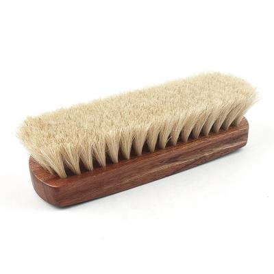 China Factory Supplier Clear Dirty Horse Hair Shoe Bigger Size Brush For Shoe Cleaning for sale