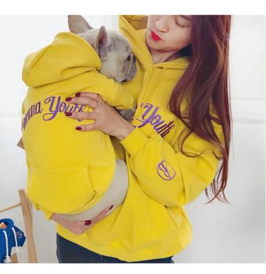 China Viable Matching Dog And Human Pet Clothes Include Pet Hoodie For Wholesale for sale