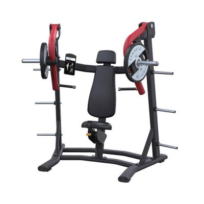 China Commercial Use Factory Supply Strength Training Fitness Exercise Plate Loaded Machines Gym Chest Press Plywood Case Steel Main Frame for sale