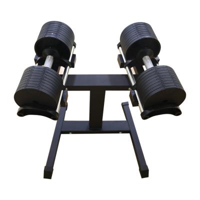 China Fitness Gym Equipment Universal Indoor Dumbbells Weighs 24kg Adjustable 20 Kg Dumbbell Set for sale