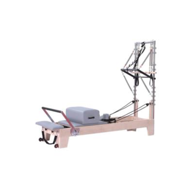 China Bodybuidling Aluminum Alloy Pilates Reformer with Lathe Machine with Pilates Reformer Springs and Reformer Mat for sale