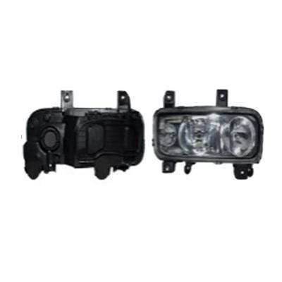 China Trailer Part Truck Part Head Lamp With Fog Lamp Manual With Soft Lens RH For Mercedes for sale