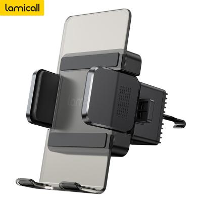 China Lamicall CV01 Automobile Adjustable Clamp Cradles Car Phone Holder Vent Mount Phone Holder For Car Air Vent Clip for sale