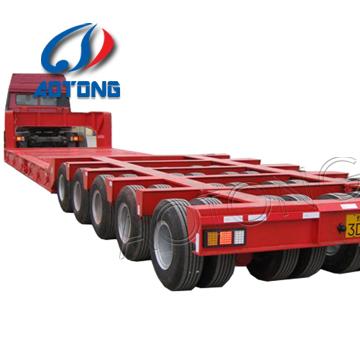 China China factory 5 rows truck trailer 10 axles heavy duty lowbed semi trailer for sale for sale