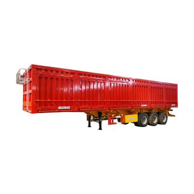 China China factory 40ft box truck trailer direct box cargo Van semitrailer container truck trailer for sale for sale