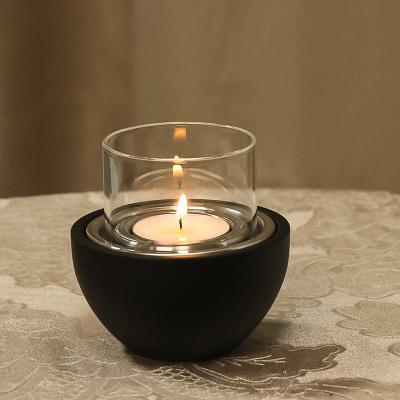 China New Design Table Top 2022 Decor Tables Black Candles Stand Decorative Stick Candle Holder Candlestick Holder for sale