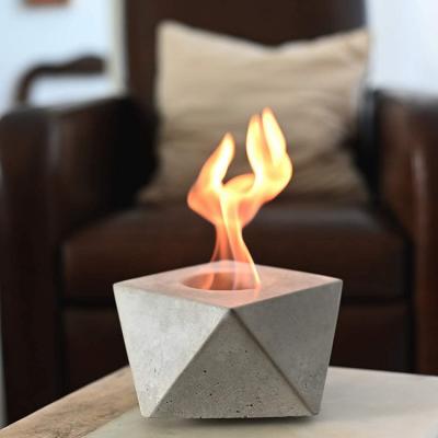 China Modern Decorative Fireplace Surround Tabletop Bio Fuel Fire Pit Ethanol Fireplace For Outdoor for sale