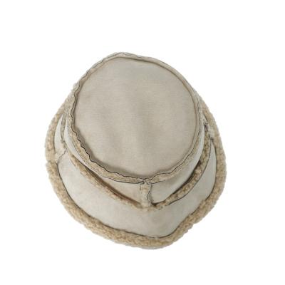 China New Fashion Fashion Custom Bucket Hat Reversible Winter Fur Bucket Hat For Women for sale