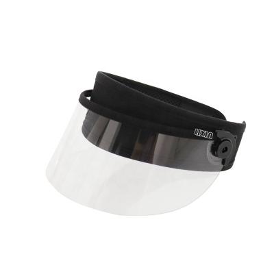 China Character Summer UV Protection Golf Hiking Visor Hat Plastic Visor Cap Sun Hats for sale