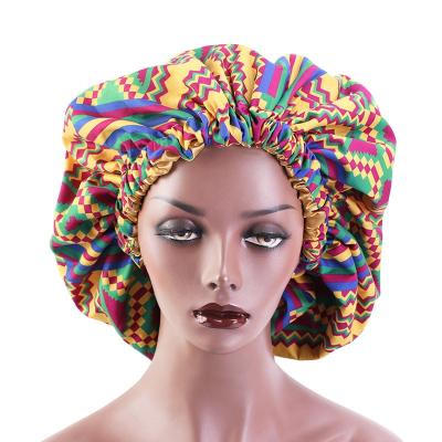 China High Quality Fashion Ankara Print Lady Bonnet Turban Cap Lady's Night Sleep Sleep Hood High Quality for sale