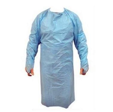 China Anti-Static Disposable PE Plastic Coated Aprons for sale