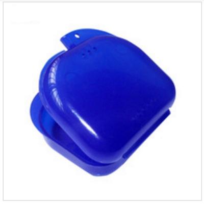 China Colorful Plastic Acrylic Dental Instrument Box Denture Retainer Plastic Dental Box for sale