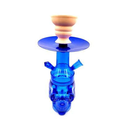 China Hookah Shisha Smoking Tolly New Product Acrylic Led Skull Bottle Shihsa Hookah T040SA for sale