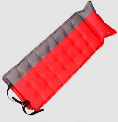 China Colorful Massage Self Inflating Inflatable Air Mattress For Camping / Raising Folding Mattress For Camping for sale