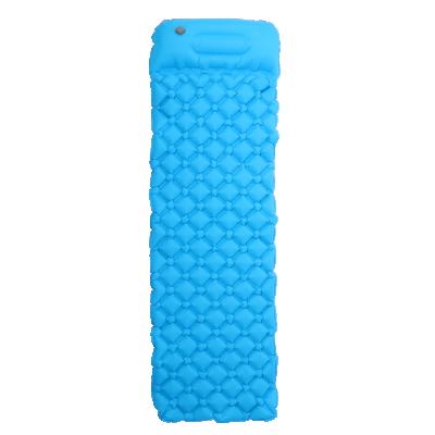 China 40D nylon+TPU 486g 5cm tpu 486g 5cm camping mattress portable thick inflatable sleeping pad 185*60*5cm for sale