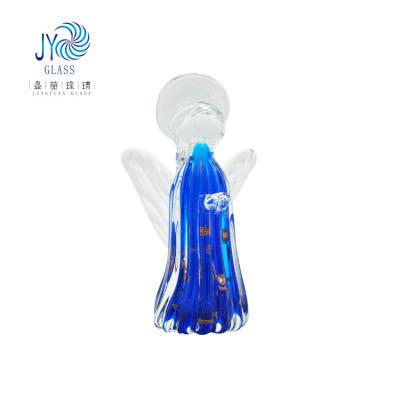 China China Glass Art Crafts Creative Ornaments Trophy Animal Handmade Blown Glass Sculpture Murano Glass Sculpture for sale