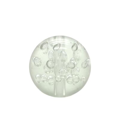 China China 6-15cm diameter hand blown glass ornament balls bubble glass balls open modern murano glass decorative balls for sale