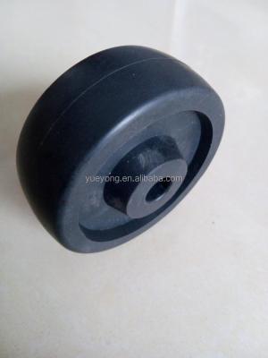 China Mechanical hardware 3 inch plastic wheel, caster wheels, 74.5mm caster for sale