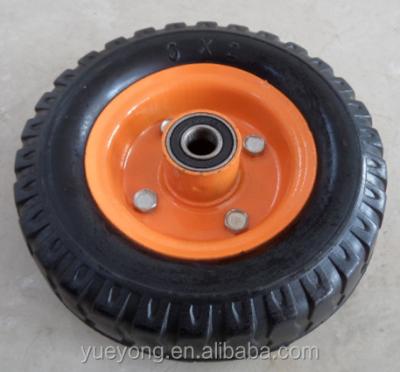 China 6x2 solid rubber wheels, 6 inch solid wheels, 6x2 air compressor wheel for sale