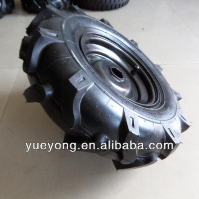 China High quality agriculture wheels/3.50-6 400-8 mini-tiller tire of harvesters tillers wheel/400-8 4.00-8 for sale