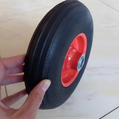 China 9 inch solid rubber powder wheel with 9x2 metal rim for sale