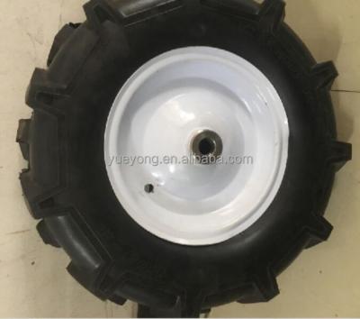 China 16x4.00-8 Flat Free Wheel Agriculture Tiller Tire 4.00-8 for sale