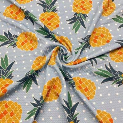 China Anti-Static NO MOQ Custom Printed Digital Printing Liverpool Ball Fabric Knitted Polyester Fabric For Garment for sale